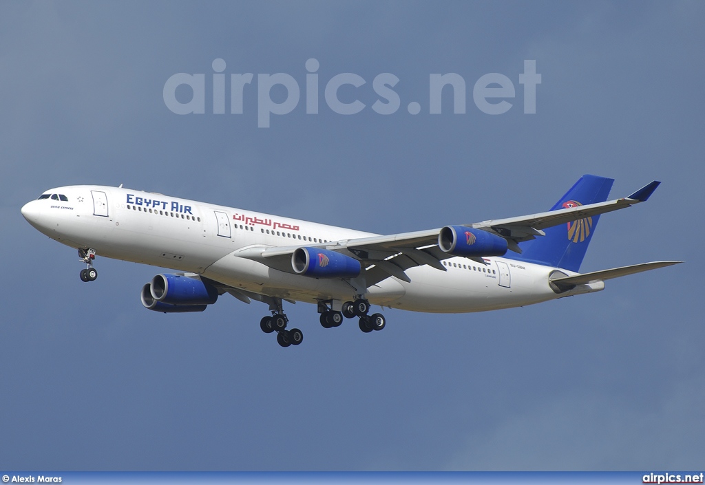 SU-GBM, Airbus A340-200, Egyptair