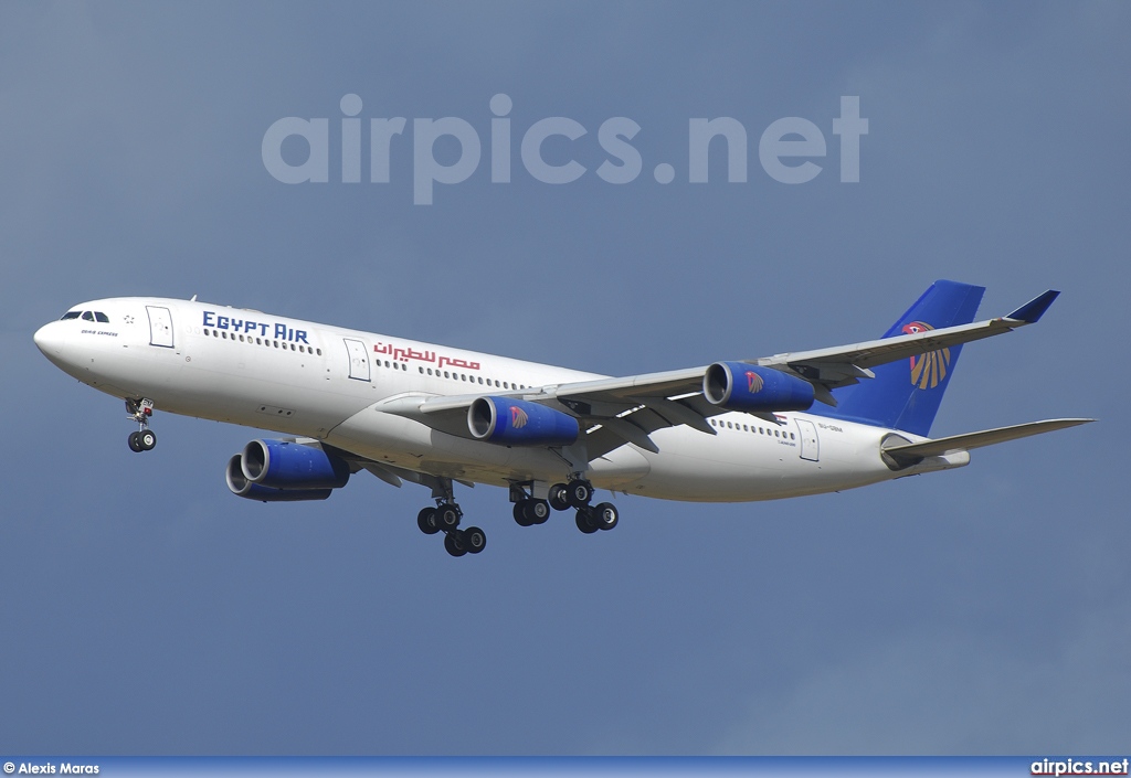 SU-GBM, Airbus A340-200, Egyptair