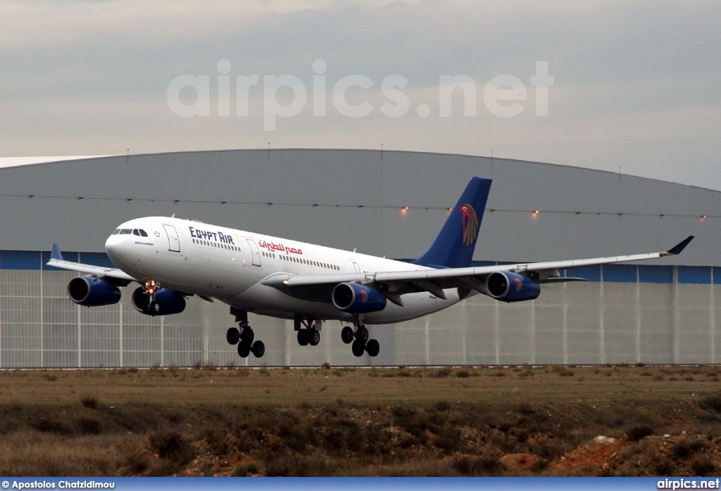 SU-GBM, Airbus A340-200, Egyptair