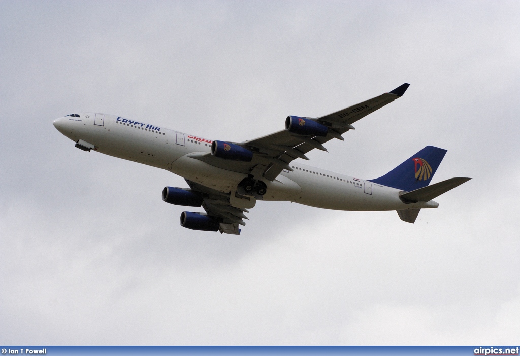 SU-GBM, Airbus A340-200, Egyptair