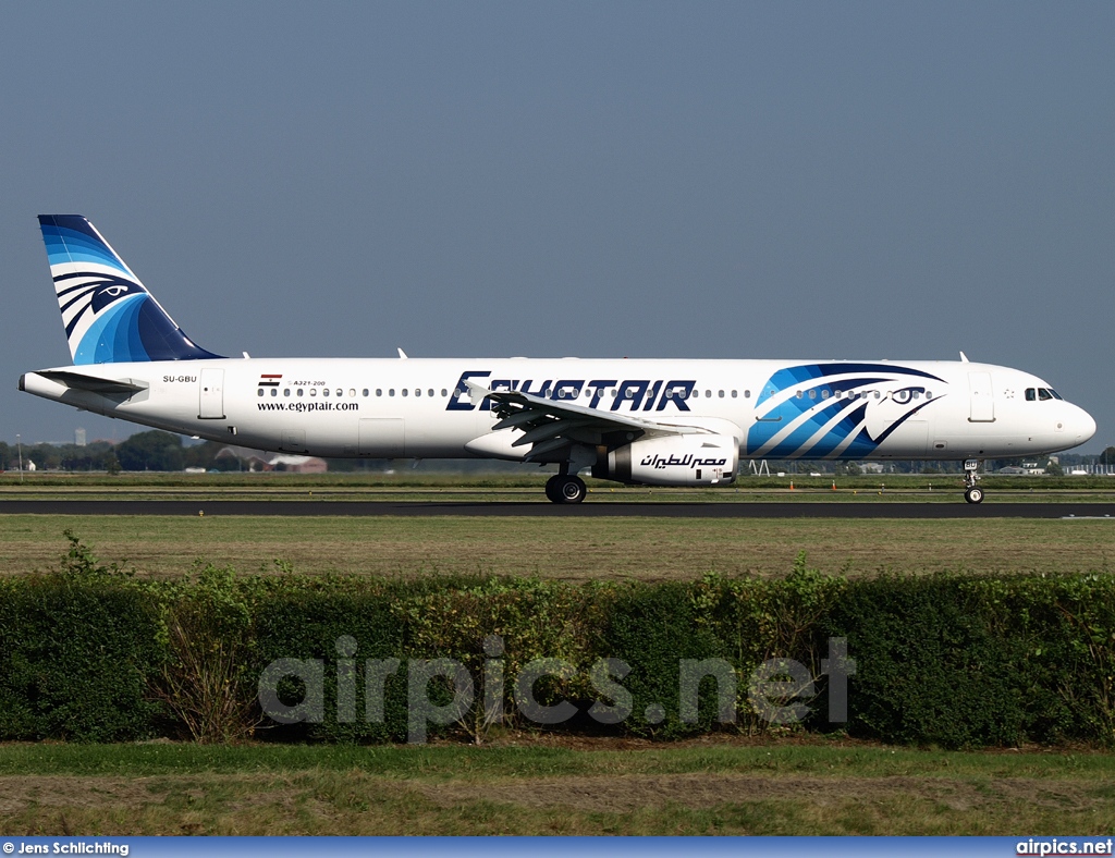 SU-GBU, Airbus A321-200, Egyptair
