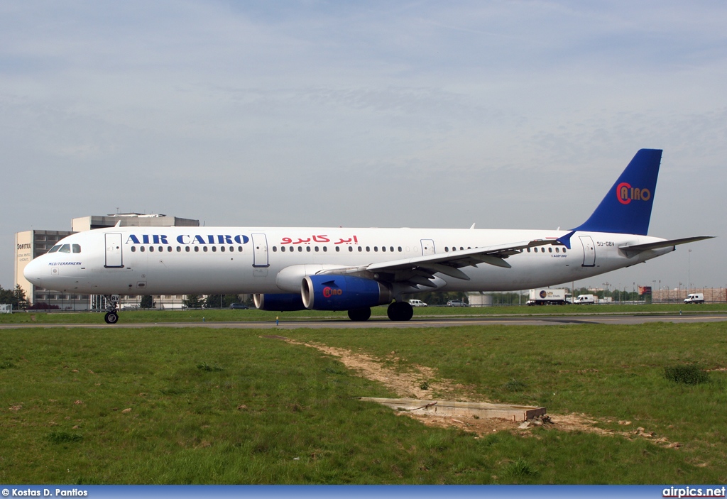 SU-GBV, Airbus A321-200, Air Cairo