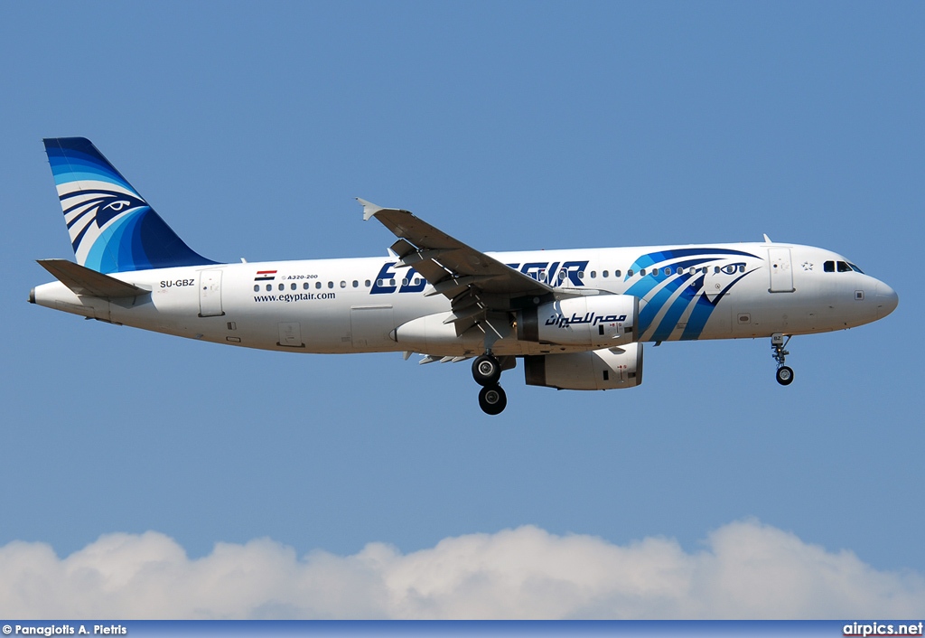 SU-GBZ, Airbus A320-200, Egyptair