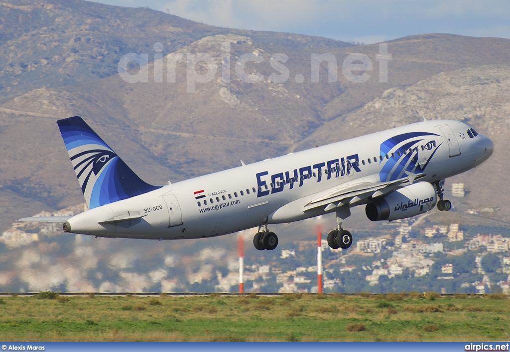 SU-GCB, Airbus A320-200, Egyptair