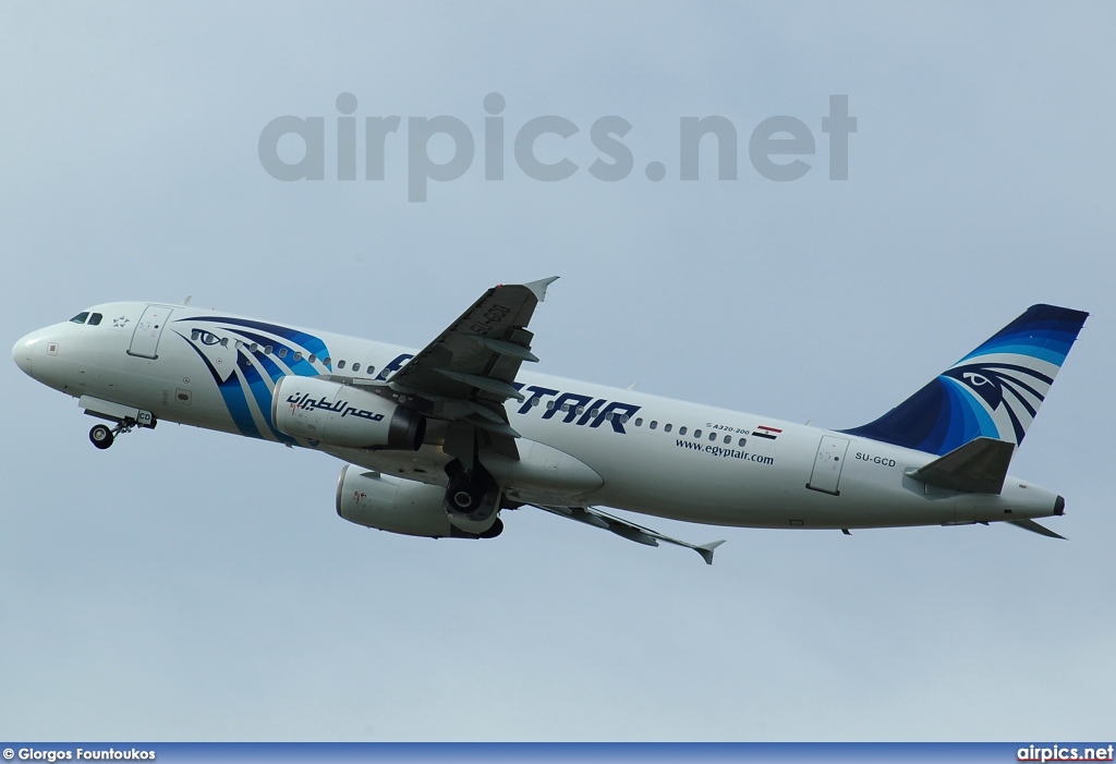 SU-GCD, Airbus A320-200, Egyptair