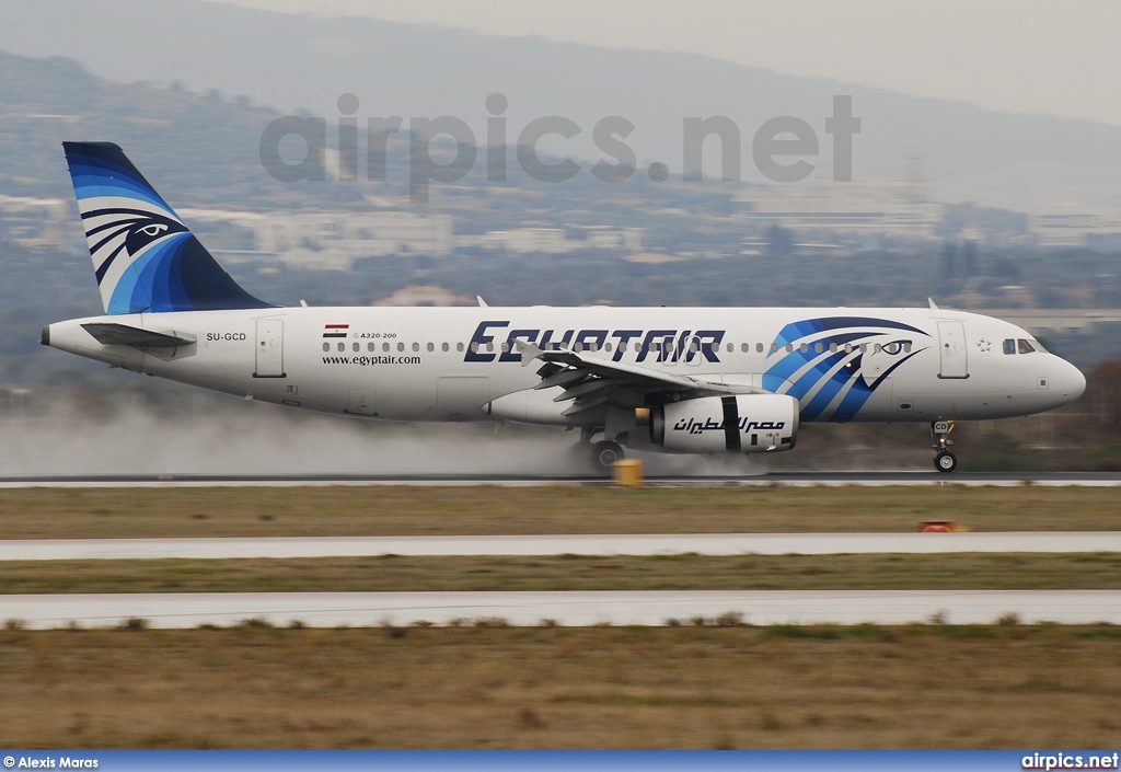 SU-GCD, Airbus A320-200, Egyptair