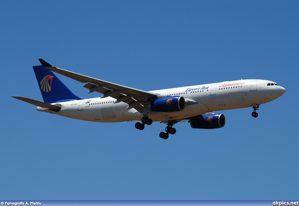 SU-GCE, Airbus A330-200, Egyptair