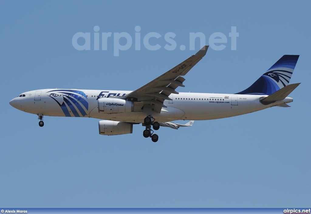 SU-GCF, Airbus A330-200, Egyptair