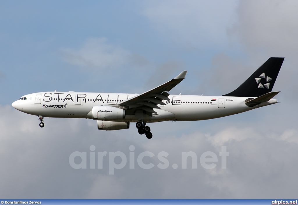 SU-GCK, Airbus A330-200, Egyptair