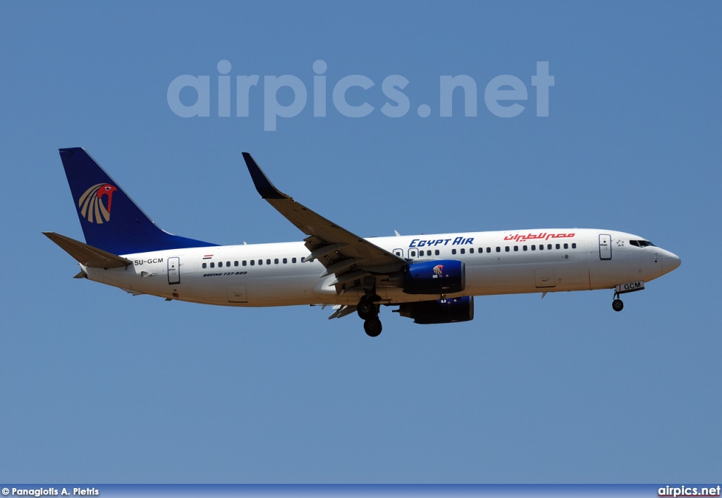 SU-GCM, Boeing 737-800, Egyptair