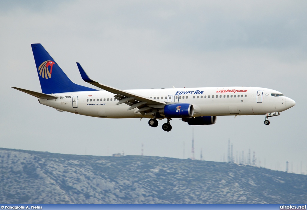 SU-GCN, Boeing 737-800, Egyptair