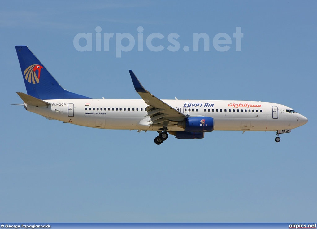 SU-GCP, Boeing 737-800, Egyptair