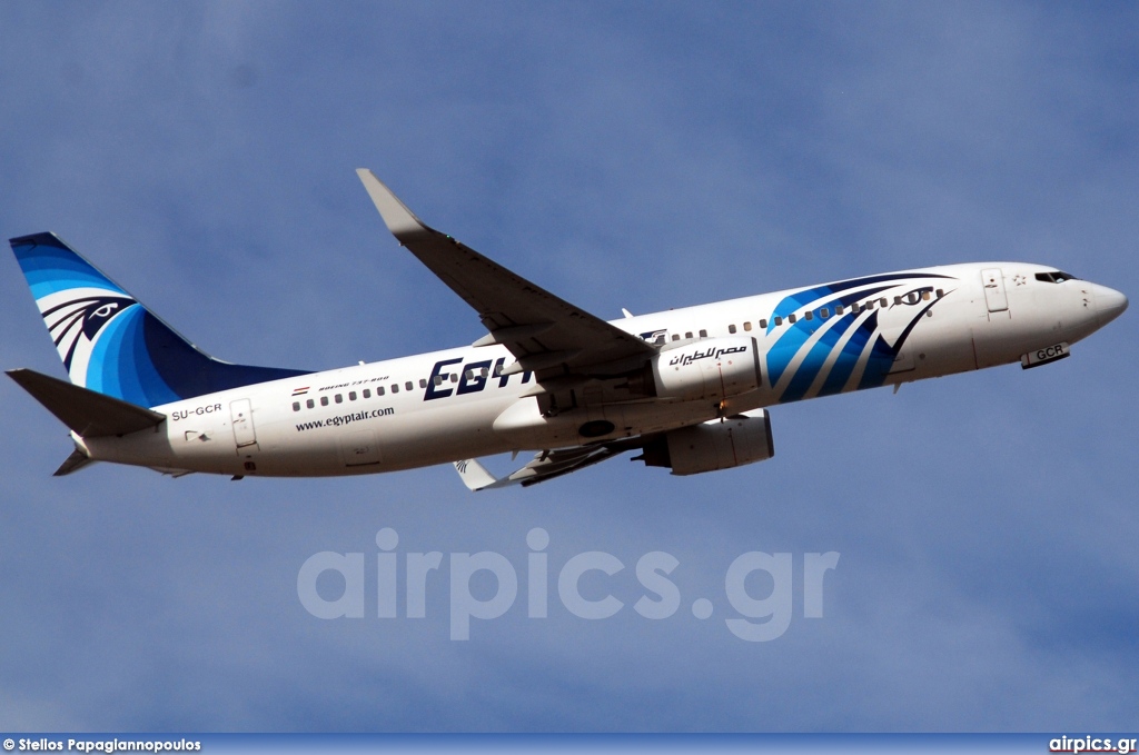 SU-GCR, Boeing 737-800, Egyptair