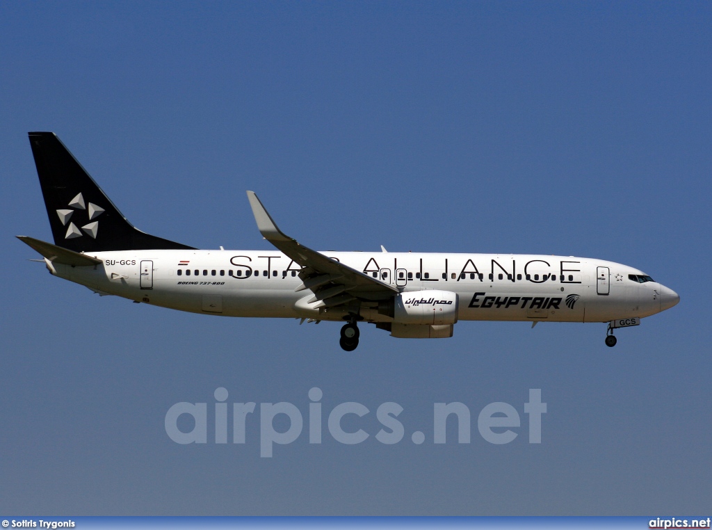 SU-GCS, Boeing 737-800, Egyptair