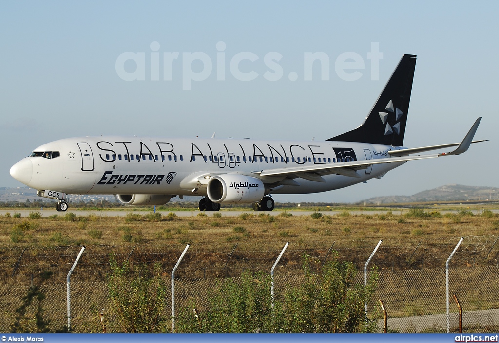 SU-GCS, Boeing 737-800, Egyptair