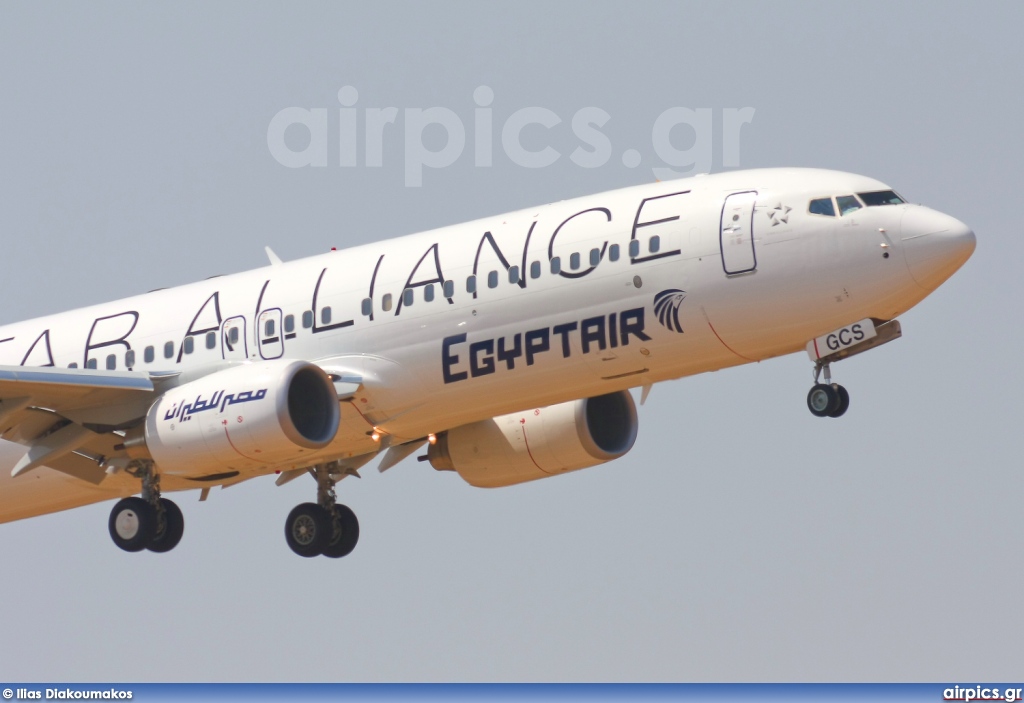 SU-GCS, Boeing 737-800, Egyptair