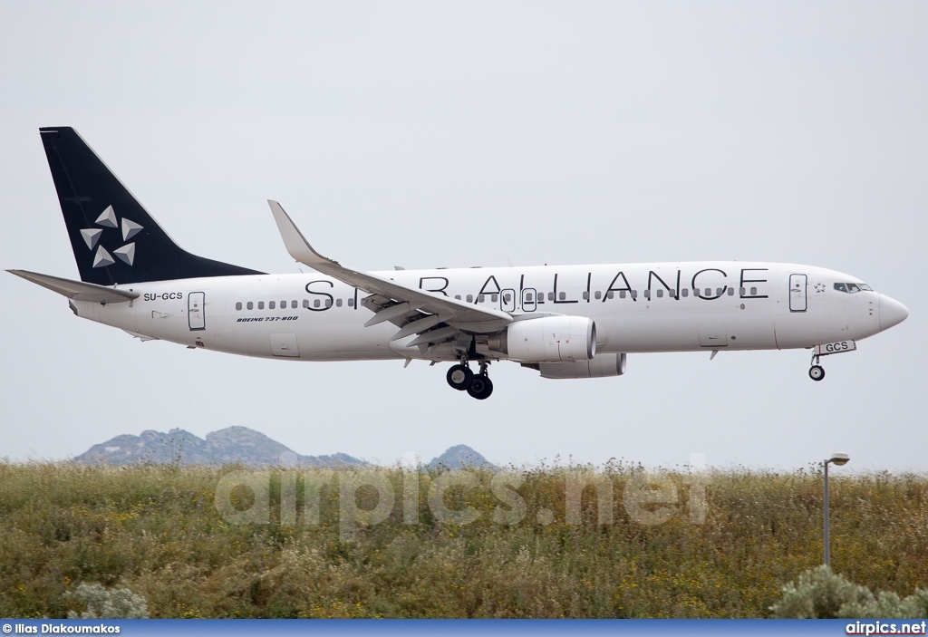 SU-GCS, Boeing 737-800, Egyptair