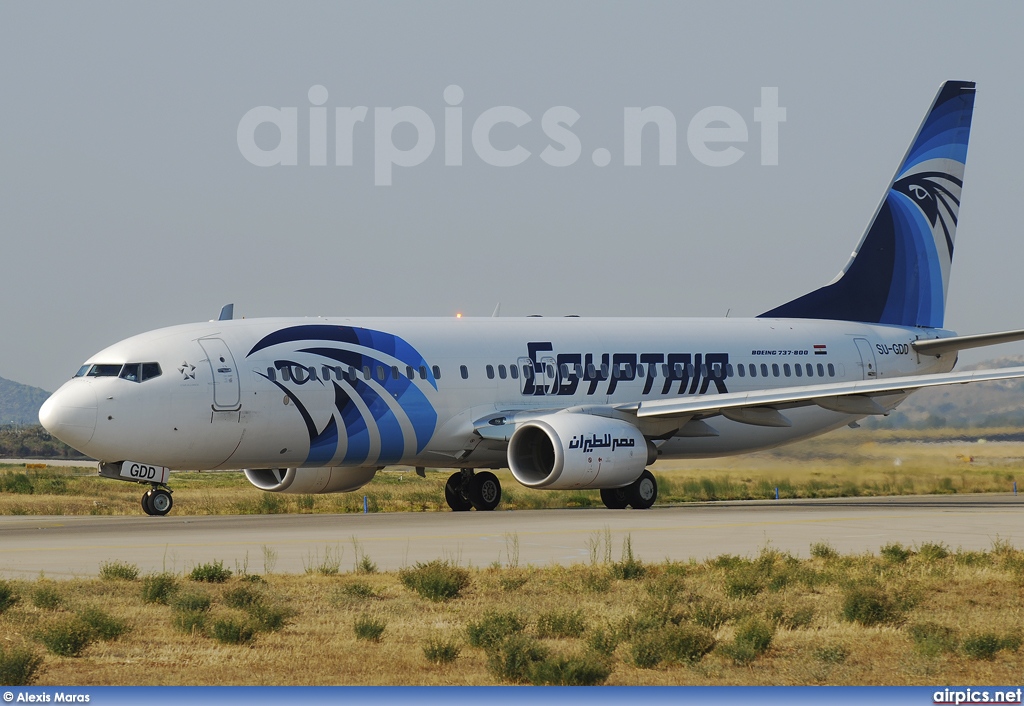 SU-GDD, Boeing 737-800, Egyptair