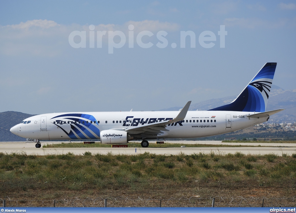 SU-GDE, Boeing 737-800, Egyptair