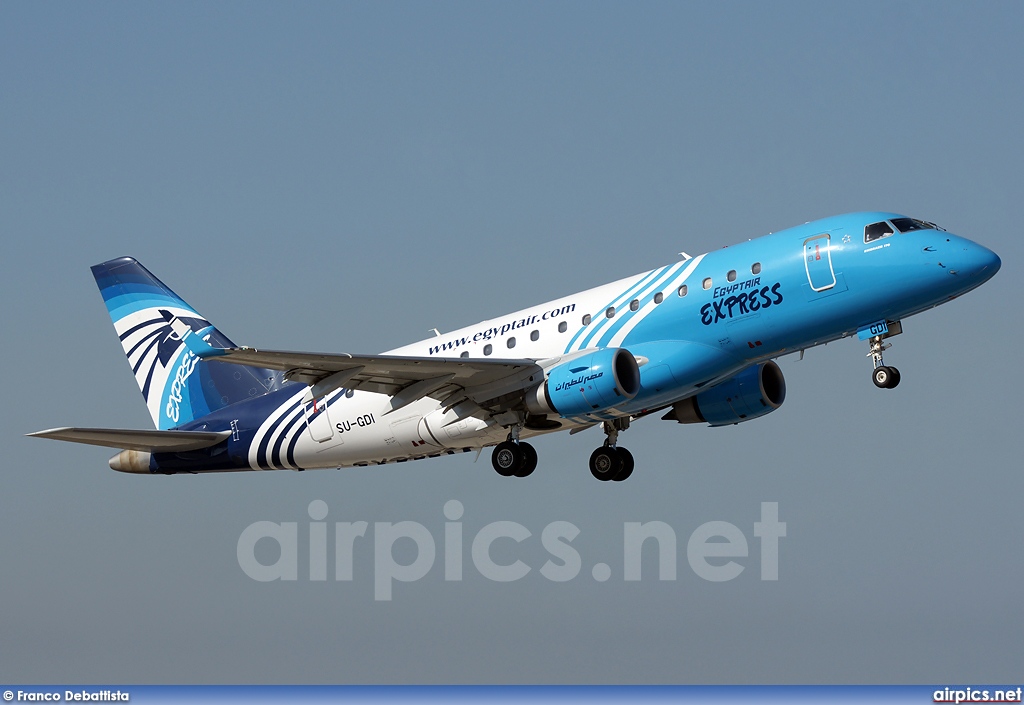 SU-GDI, Embraer ERJ 170-100LR, EgyptAir Express