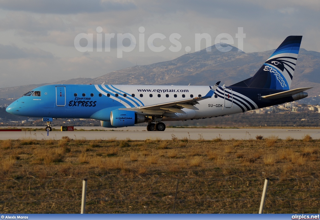 SU-GDK, Embraer ERJ 170-100LR, EgyptAir Express