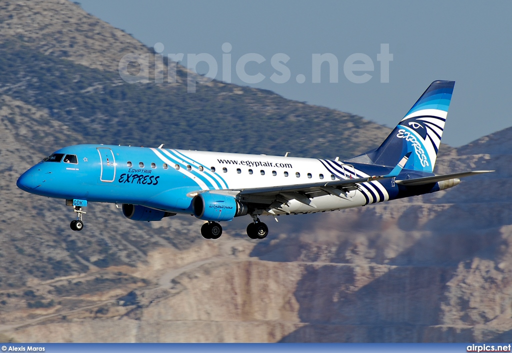 SU-GDK, Embraer ERJ 170-100LR, EgyptAir Express