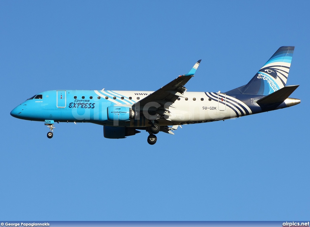 SU-GDK, Embraer ERJ 170-100LR, EgyptAir Express