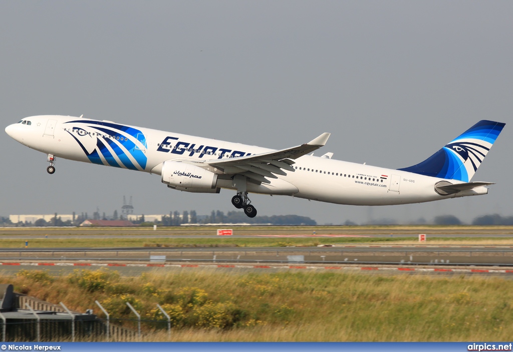 SU-GDS, Airbus A330-300, Egyptair