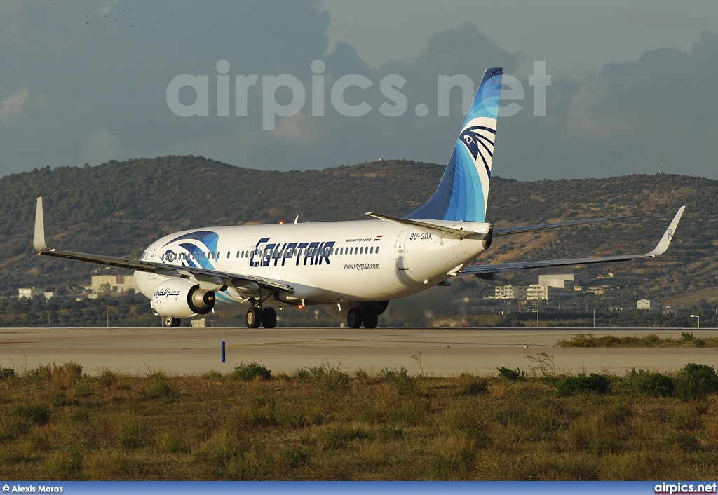 SU-GDX, Boeing 737-800, Egyptair