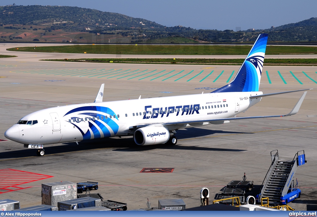 SU-GEA, Boeing 737-800, Egyptair