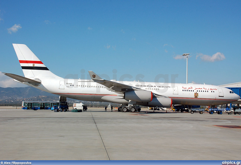 SU-GGG, Airbus A340-200, Arab Republic of Egypt