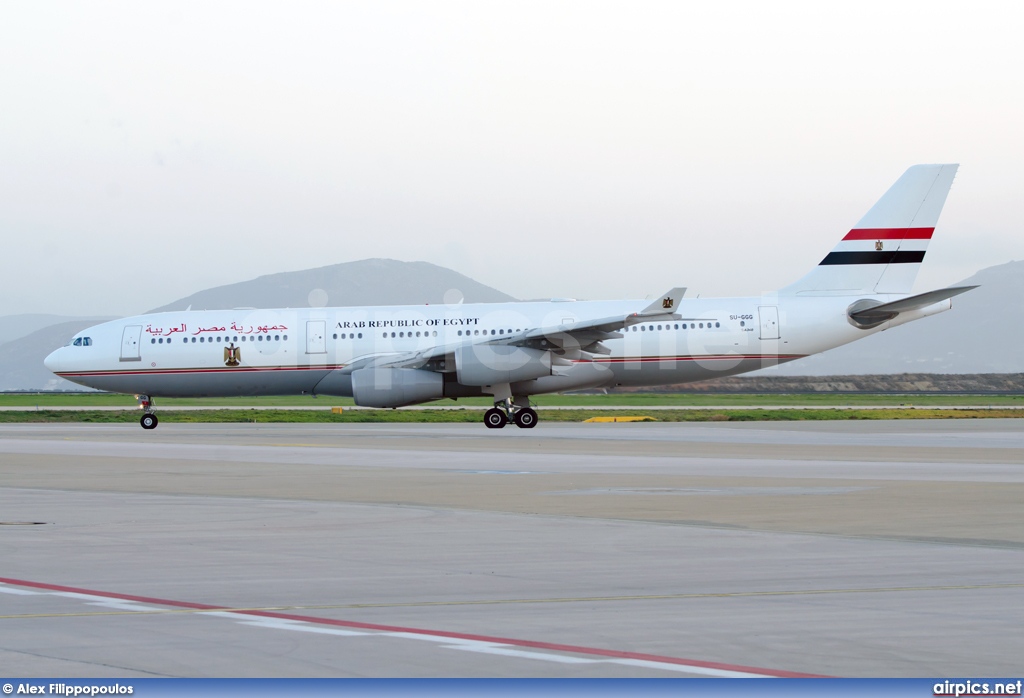 SU-GGG, Airbus A340-200, Arab Republic of Egypt