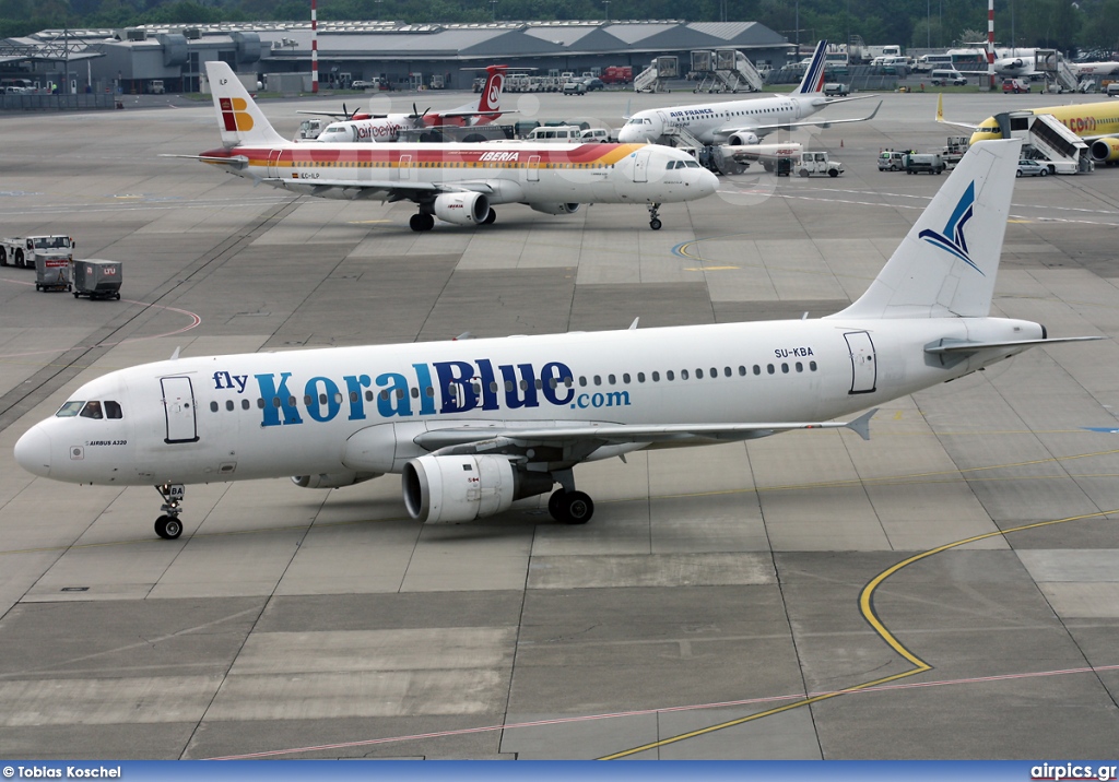 SU-KBA, Airbus A320-200, KoralBlue Airlines