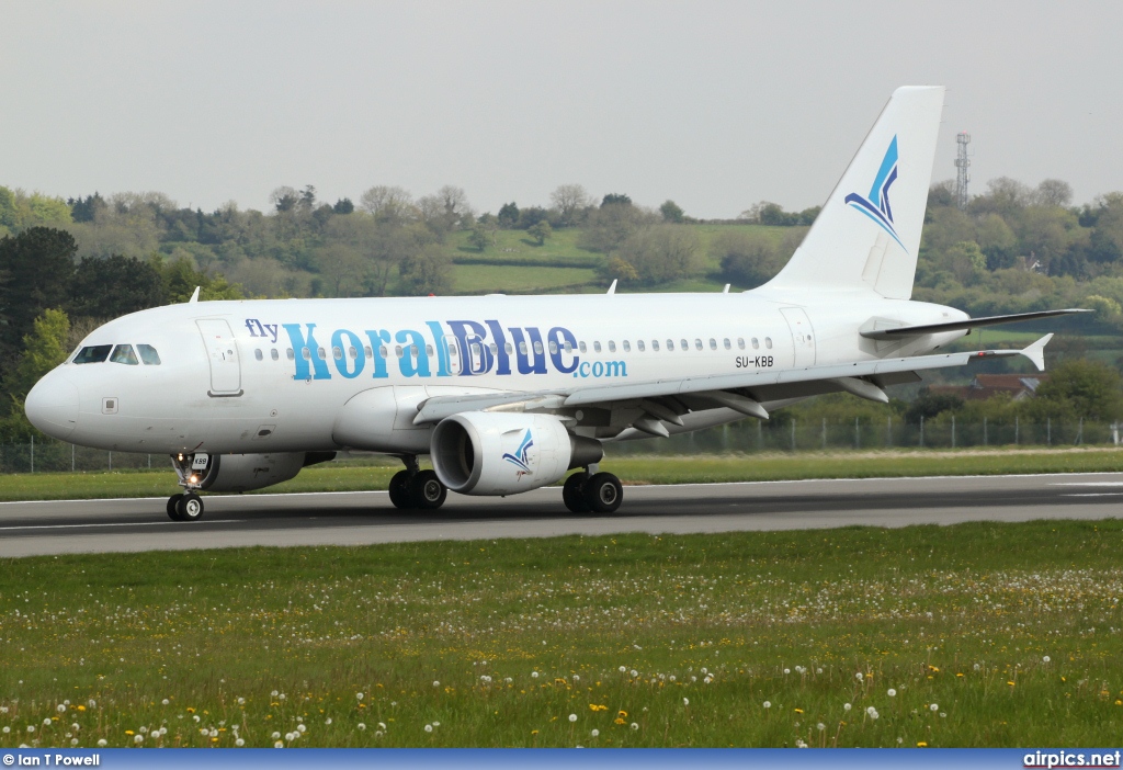 SU-KBB, Airbus A319-100, KoralBlue Airlines