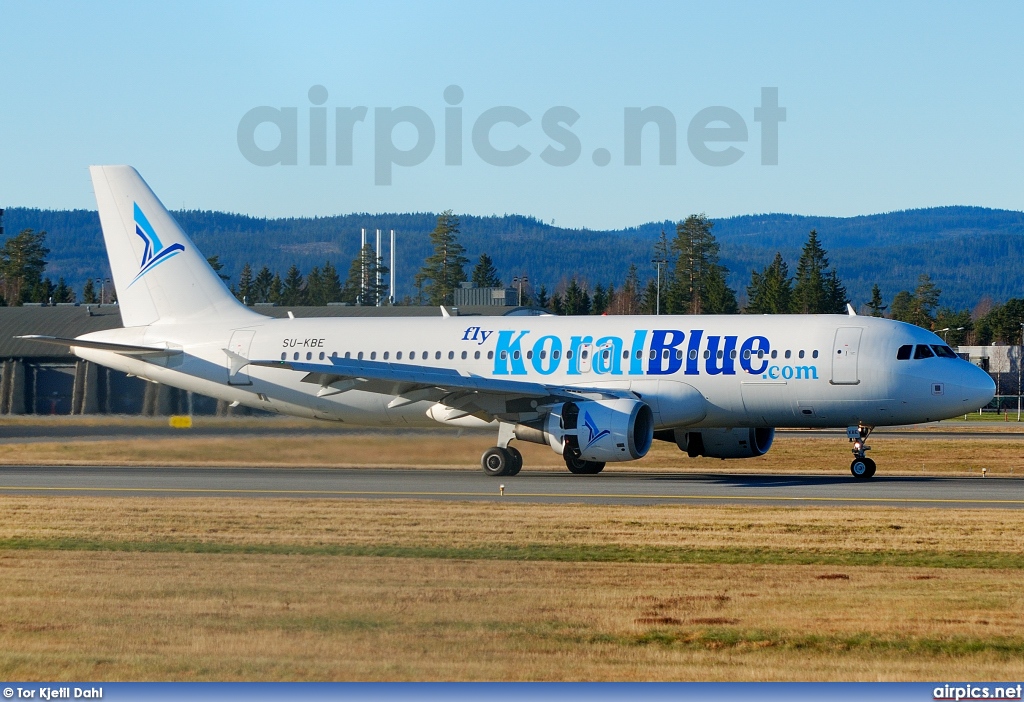 SU-KBE, Airbus A320-200, KoralBlue Airlines
