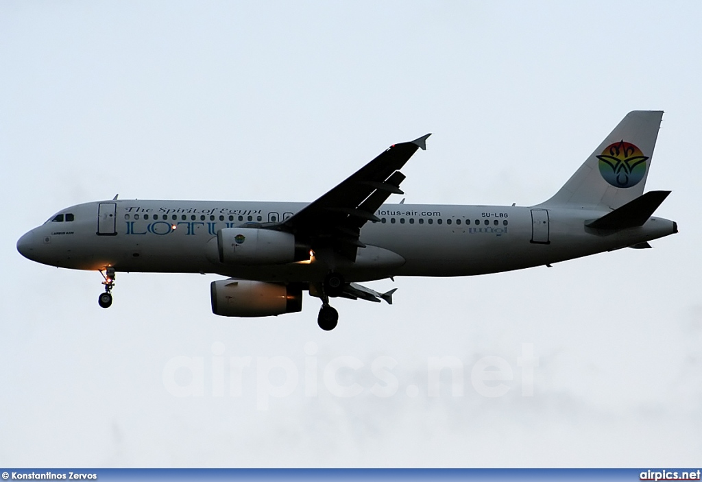 SU-LBG, Airbus A320-200, Lotus Air