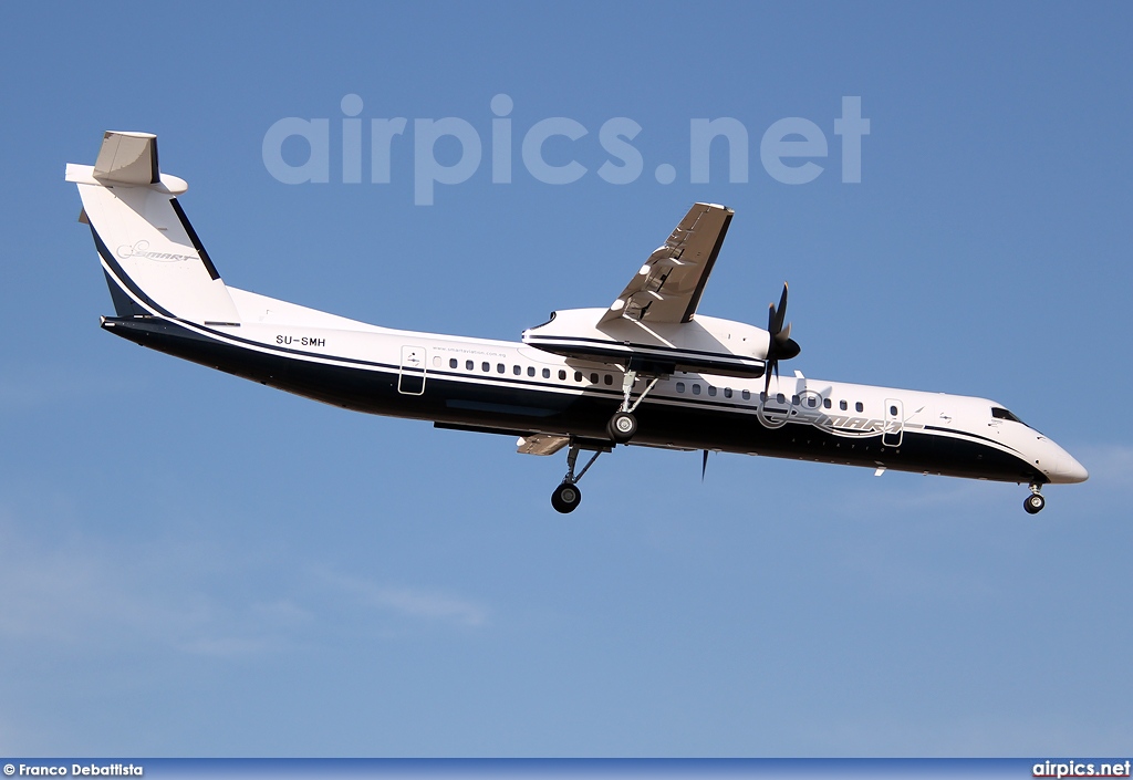 SU-SMH, De Havilland Canada DHC-8-400Q Dash 8, Smart Aviation