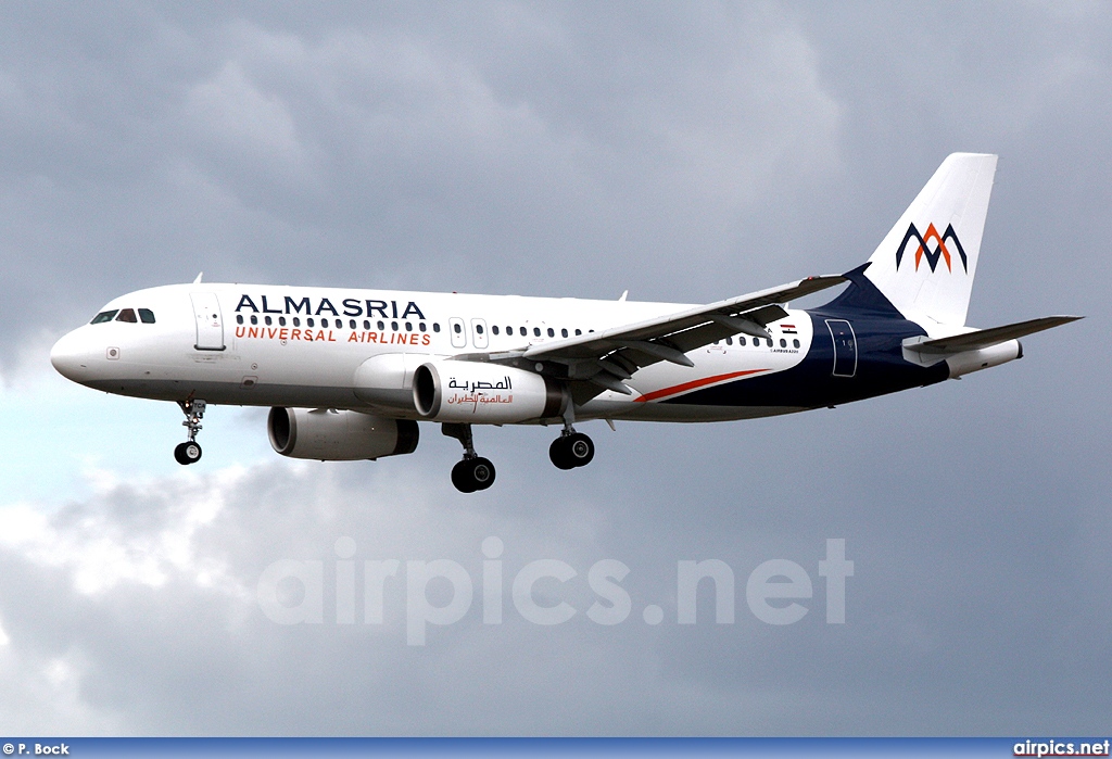 SU-TCA, Airbus A320-200, AlMasria Universal Airlines