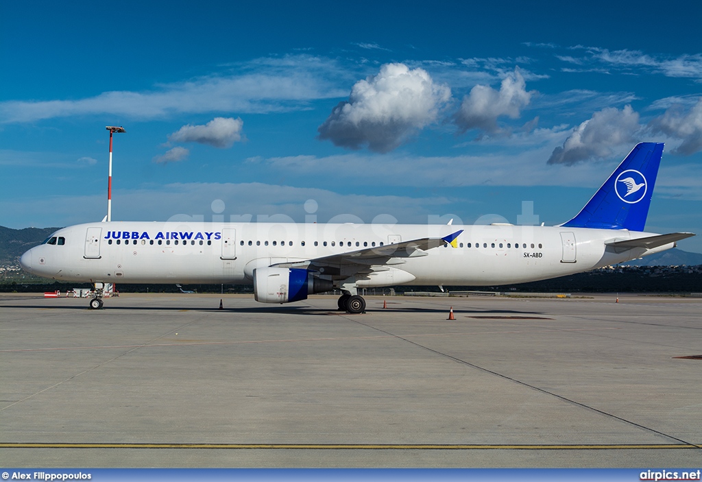 SX-ABD, Airbus A321-100, Jubba Airways