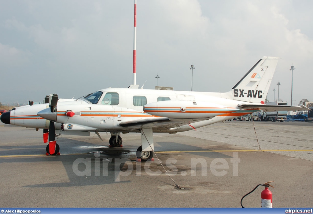 SX-AVC, Piper PA-31-T Cheyenne, 3D Inc