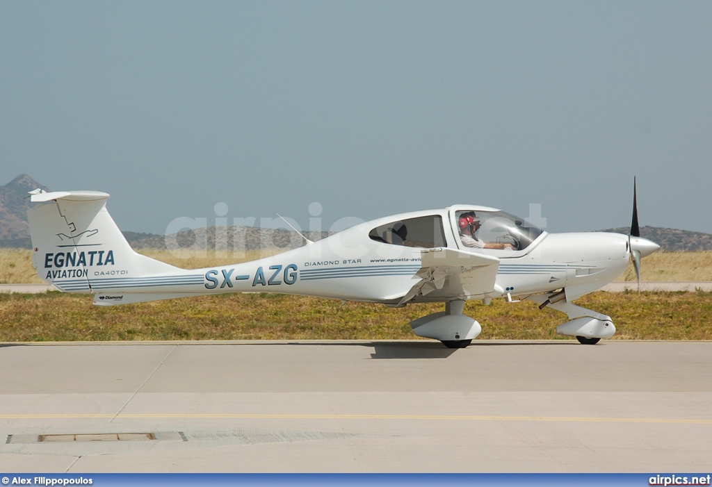 SX-AZG, Diamond DA40 Diamond Star, Egnatia Aviation