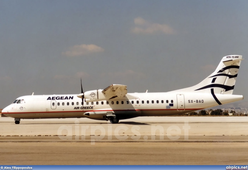 SX-BAO, ATR 72-200, Aegean Airlines