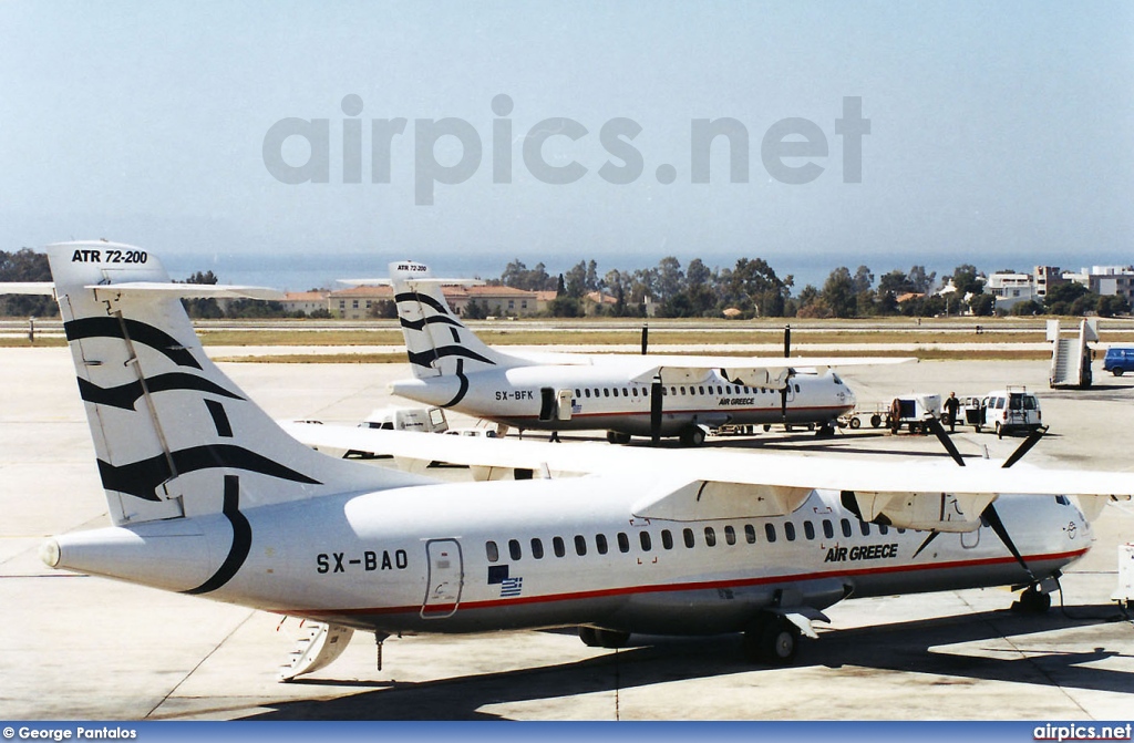 SX-BAO, ATR 72-200, Aegean Airlines