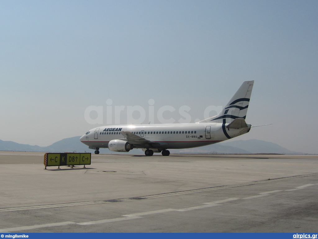 SX-BBU, Boeing 737-300, Aegean Airlines