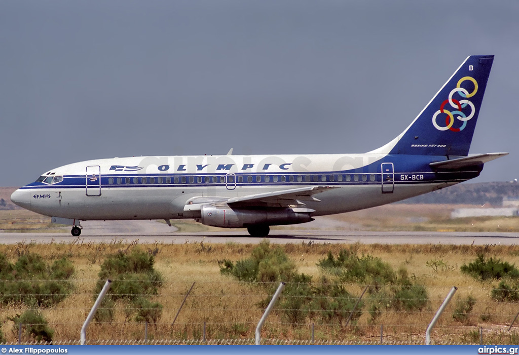 SX-BCB, Boeing 737-200Adv, Olympic Airways