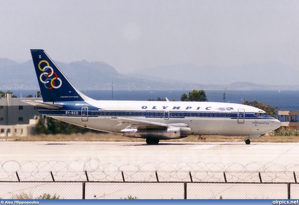 SX-BCD, Boeing 737-200Adv, Olympic Airways