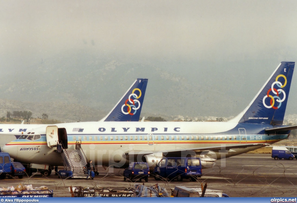 SX-BCE, Boeing 737-200Adv, Olympic Airways