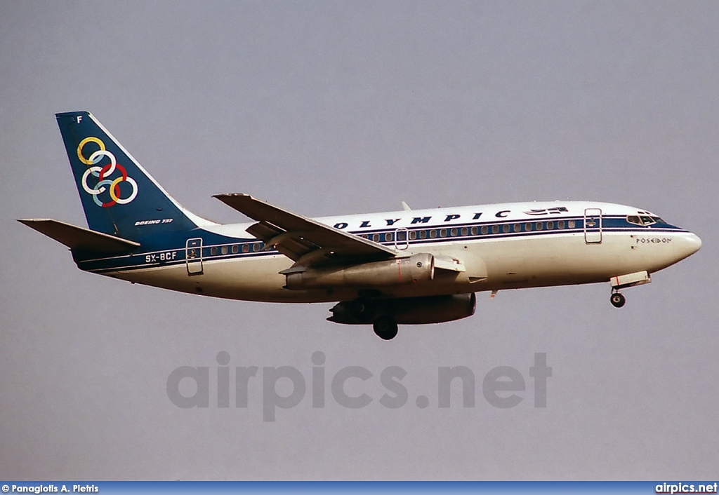 SX-BCF, Boeing 737-200Adv, Olympic Airways