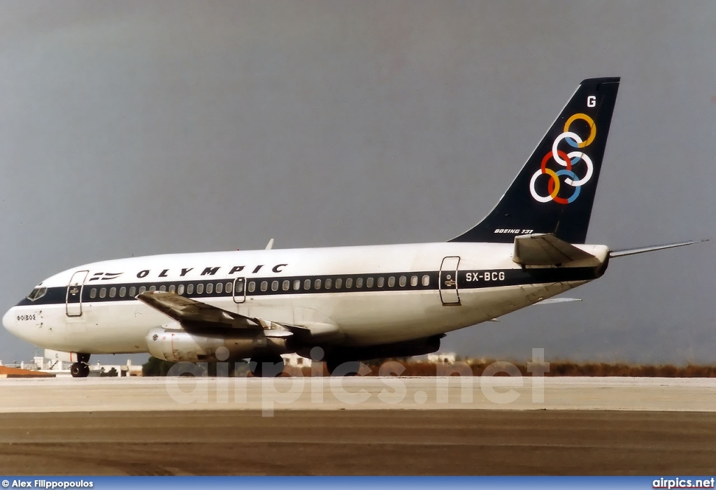 SX-BCG, Boeing 737-200Adv, Olympic Airways