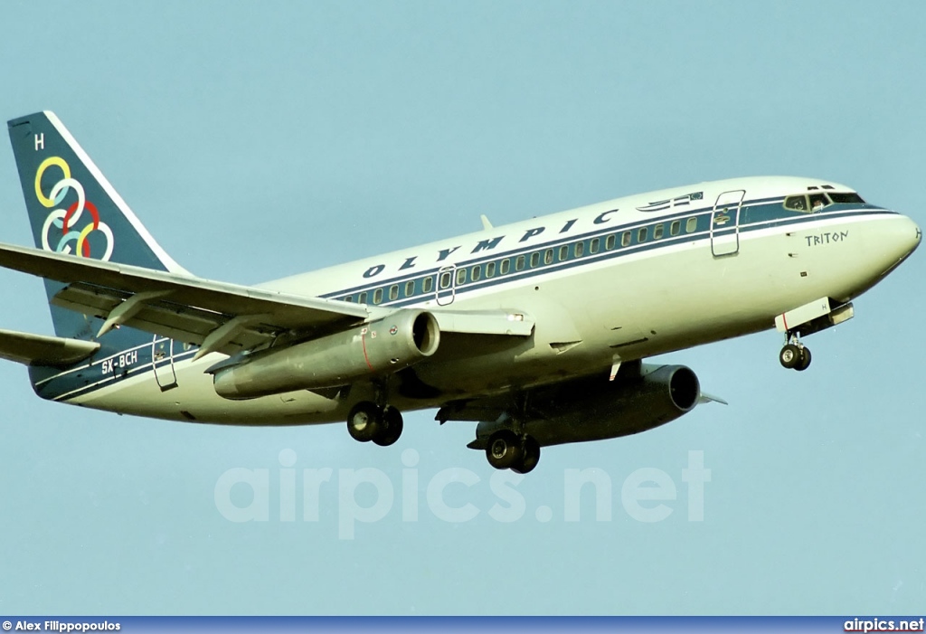 SX-BCH, Boeing 737-200Adv, Olympic Airways